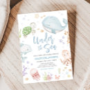 Recherche de sea creature baby shower invitations Nautique