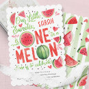 Recherche de rouge pastèque invitations Un dans un melon