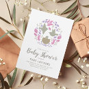 Recherche de couple baby shower fille invitations Rose