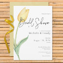 Recherche de tulipe jaune invitations Tulipes