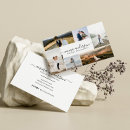 Recherche de mariage moderne cartes visite Collage photo