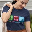 Recherche de département tshirts Ressources humaines