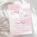 Recherche de clouds baby shower invitations Bientôt maman