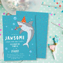 Recherche de caricature invitations Requin
