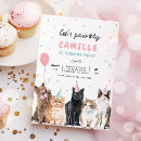 Recherche de kitty anniversaire invitations Pawty