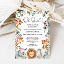 Recherche de safari baby shower invitations Verdure