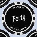 Recherche de quarante jetons poker Quarantième