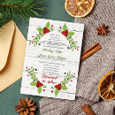 Recherche de poinsettia mariage invitations Vacances