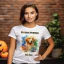 Recherche de golden retriever femme tshirts Canine