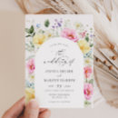 Recherche de colorful mariage invitations Aquarelle florale