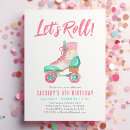 Recherche de rollerskate invitations Rouleau