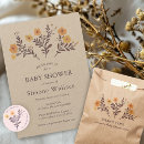 Recherche de kraft baby shower invitations Moderne