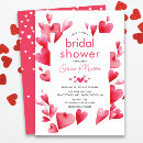 Recherche de valentine bridal shower invitations Élégant