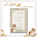 Recherche de petit animal invitations Aquarelle