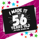 Recherche de de 56 ans anniversaire cartes 56e