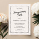 Recherche de frises invitations Noir et blanc