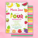 Recherche de fruit tropical invitations Pour enfants