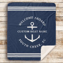 Recherche de ancre de bateau couvertures plaids Nom du bateau
