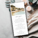 Recherche de voyage mariage menus Aquarelle