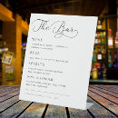 Recherche de drink menus Barre
