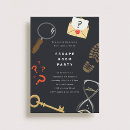 Recherche de mystère anniversaire invitations Salle d'évasion