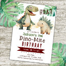 Recherche de dinosaur anniversaire invitations T rex