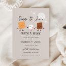Recherche de le feu de camp invitations Mignon