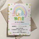 Recherche de shamrock irlandais invitations Aquarelle
