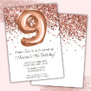 Recherche de 9 ans invitations Invités