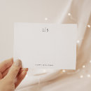 Recherche de fiançailles correspondances cartes Monogramme
