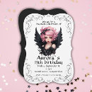 Recherche de fées invitations Pastel