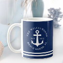 Recherche de yacht tasses Ancre