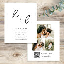 Recherche de monogrammes 11x14 invitations Typographie