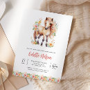 Recherche de horse baby shower invitations Aquarelle