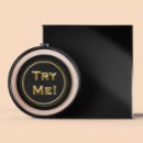 Recherche de empaquetage autocollants Noir