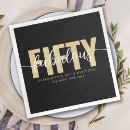 Recherche de anniversaire serviettes Noir et or