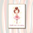Recherche de ballerine rose posters Pour enfants