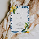 Recherche de citron mariage invitations Positano