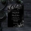 Recherche de halloween mariage invitations De gothique