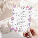 Recherche de lilas mariage invitations Fleurs d'eau