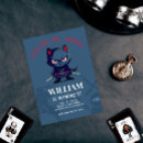 Recherche de guerrier invitations Rouge et noir