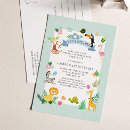 Recherche de jungle wild one anniversaire invitations Bébé garçon