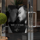 Recherche de mariage signalisations Noir et blanc