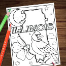 Recherche de oiseau prospectus Illustration