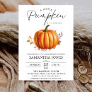Recherche de bébé citrouille invitations Automne