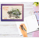 Recherche de brouette cartes postales Aquarelle