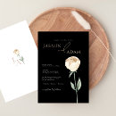 Recherche de noir blanc rose invitations Monogramme