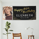 Recherche de black birthday banners posters Noir et or