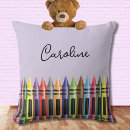 Recherche de jet de crèche coussins Fille