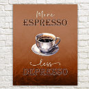 Recherche de espresso posters Plus espresso moins dépresso